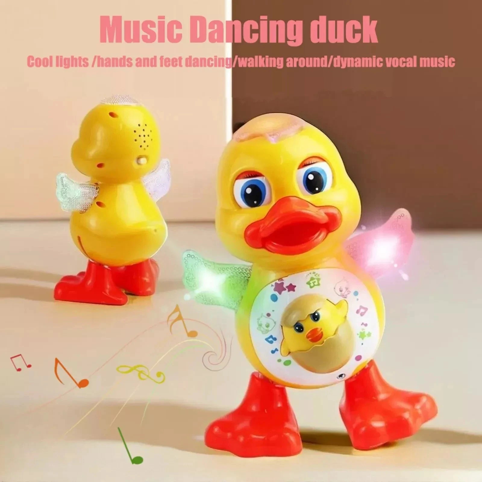 Electric Dancing Duck Toy – Lights, Music & Movement | Fun Learning Toy for Kids
