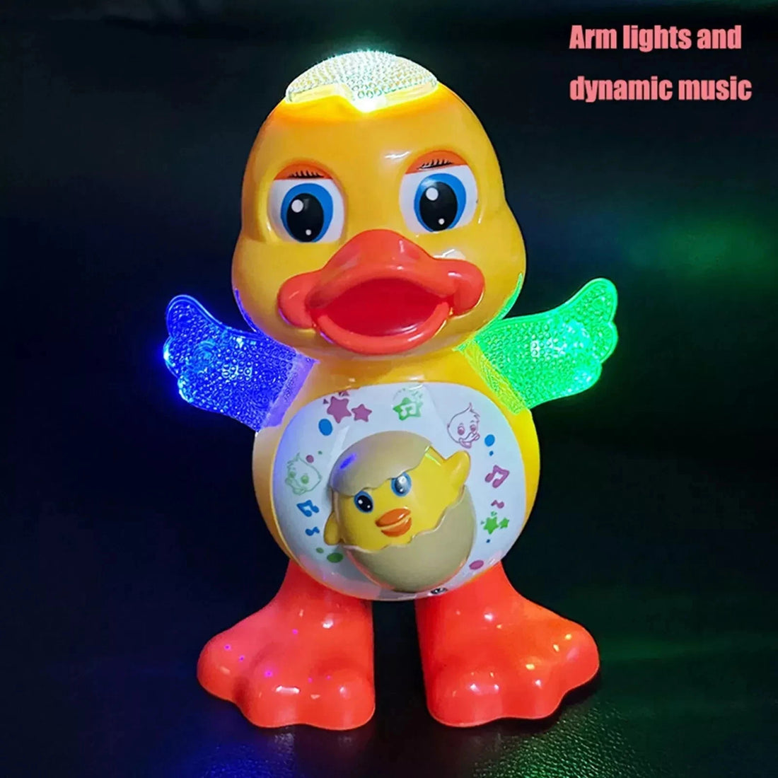 Electric Dancing Duck Toy – Lights, Music & Movement | Fun Learning Toy for Kids